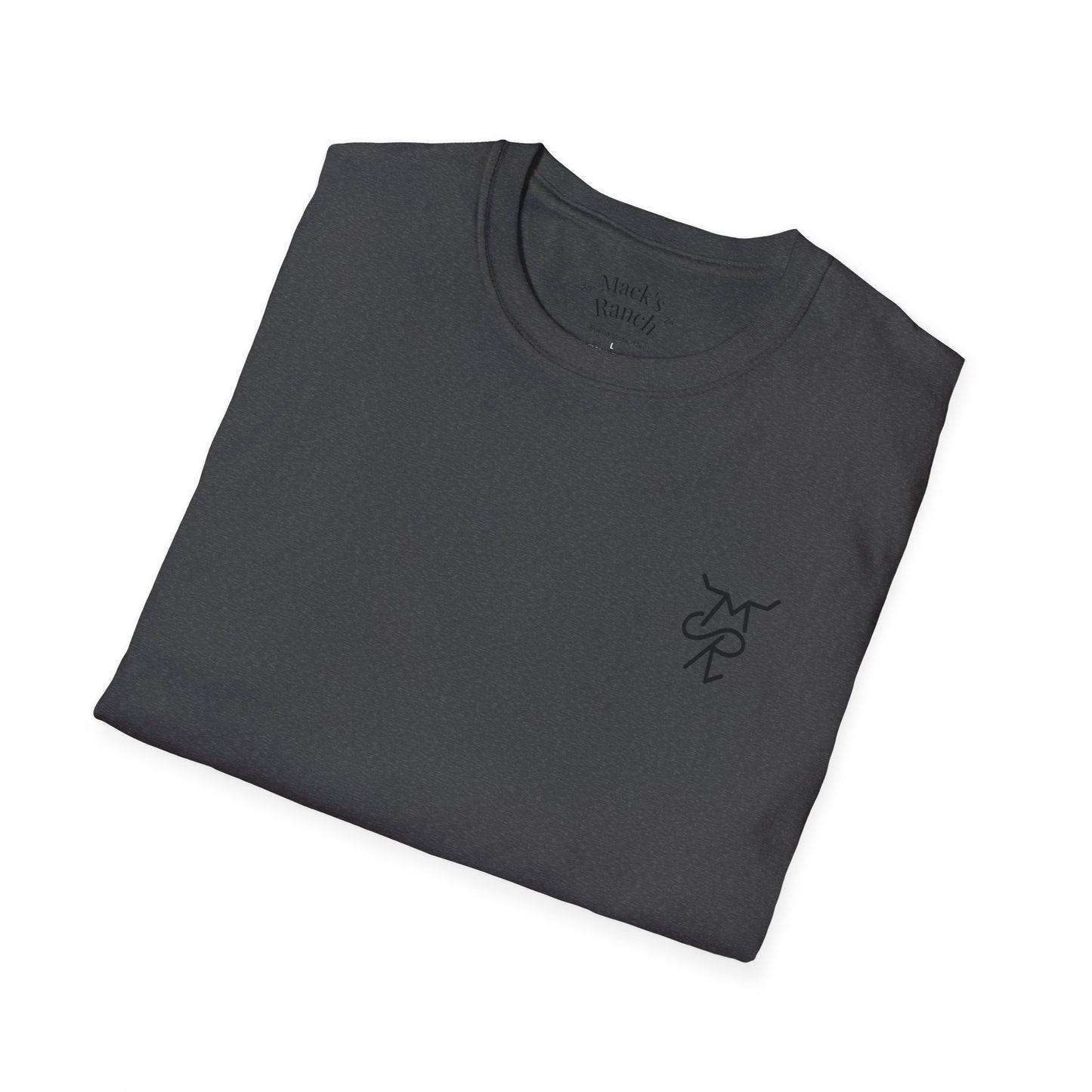 Mack's Ranch Western T-Shirt — Logo & Horse Graphic