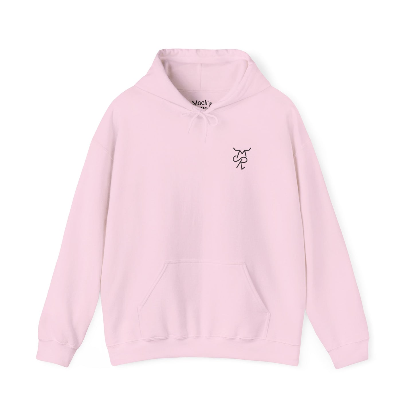 Ranch Logo Hoodie — Mack's Ranch Vintage Emblem Hooded Sweatshirt