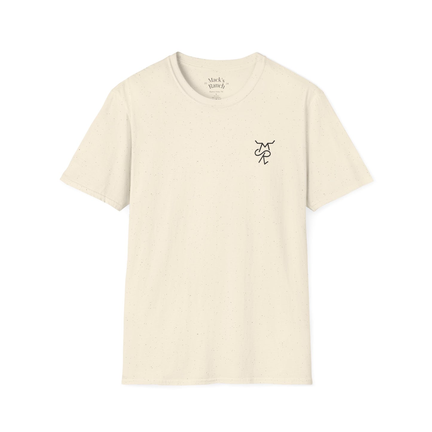 Mack's Ranch Western T-Shirt — Logo & Horse Graphic