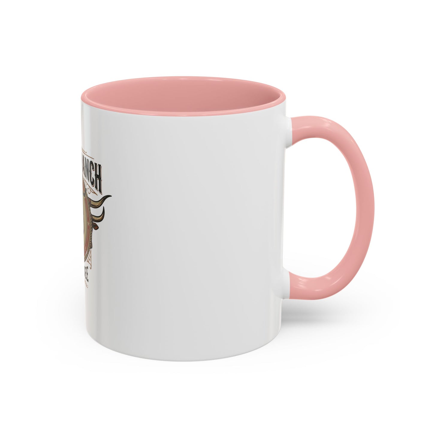 Mack's Ranch Coffee Mug – Western Ranch Logo Accent Mug (11/15oz)