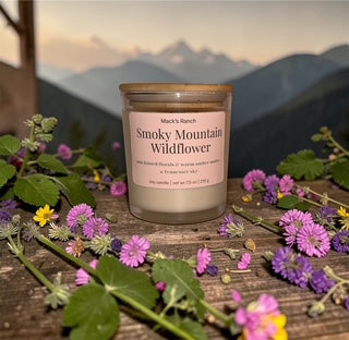 Smoky Mountain Wildflowers | 7.5 oz Soy Wax Candle